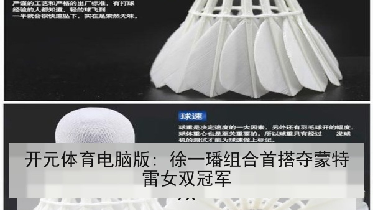 开元体育电脑版: 徐一璠组合首搭夺蒙特雷女双冠军